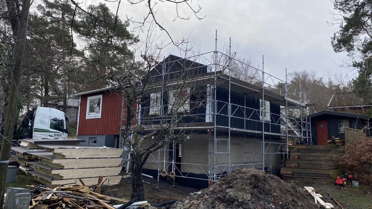 Tillbyggnad på Särö 2023 / 24 – bild 2