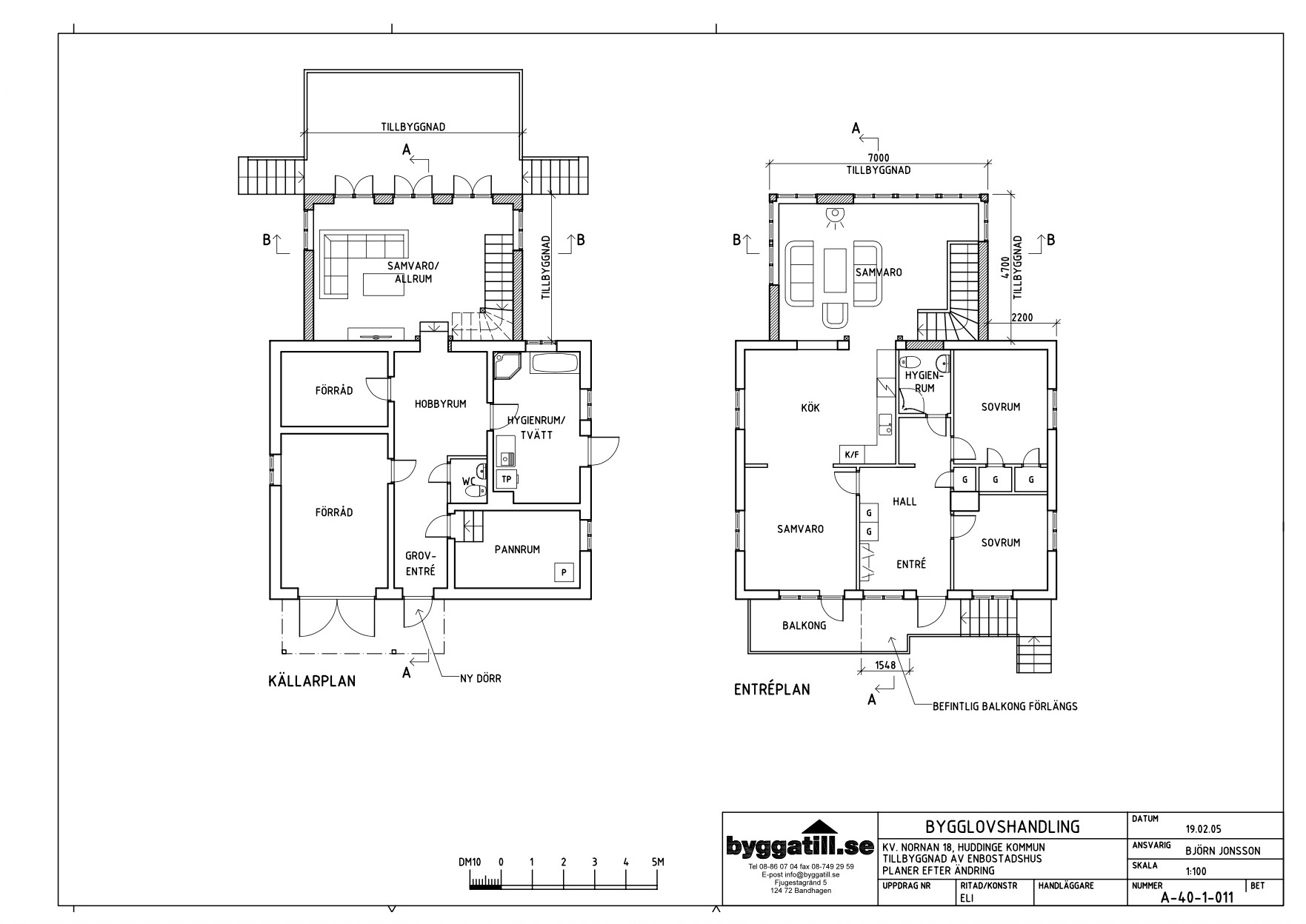 Tillbyggnad i Huddinge – bild 2