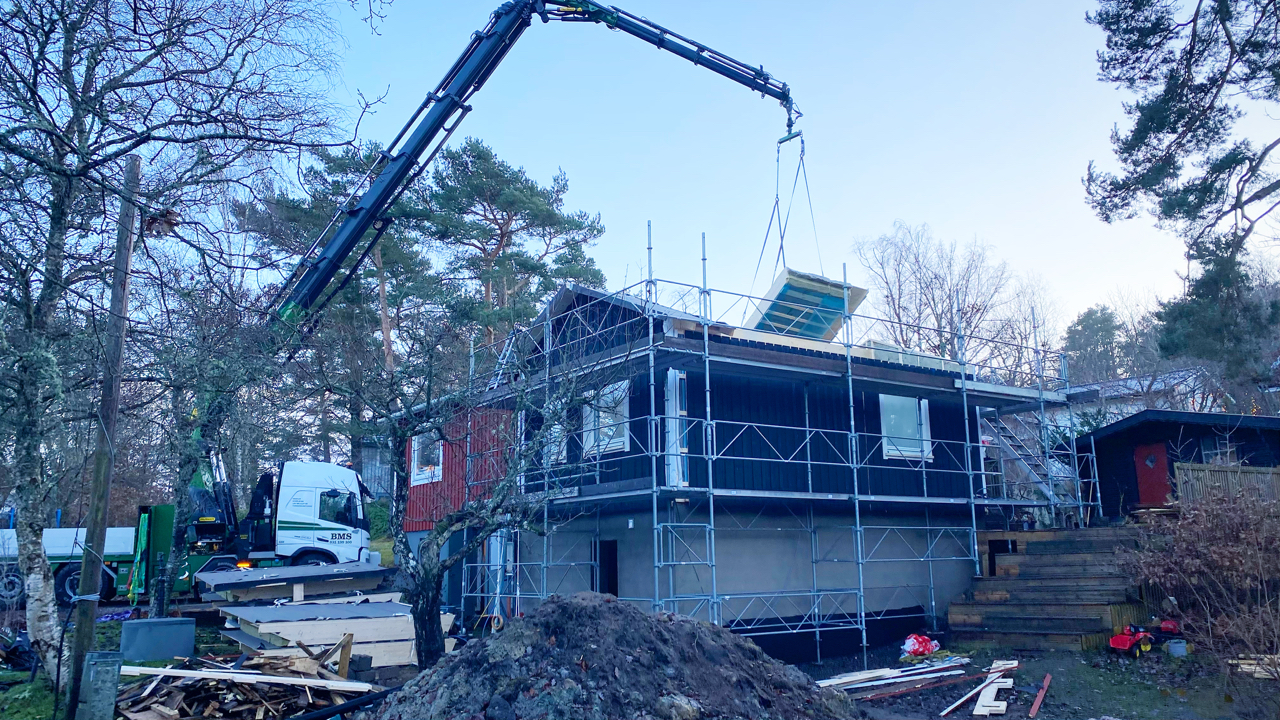 Tillbyggnad på Särö 2023 / 24 – bild 3