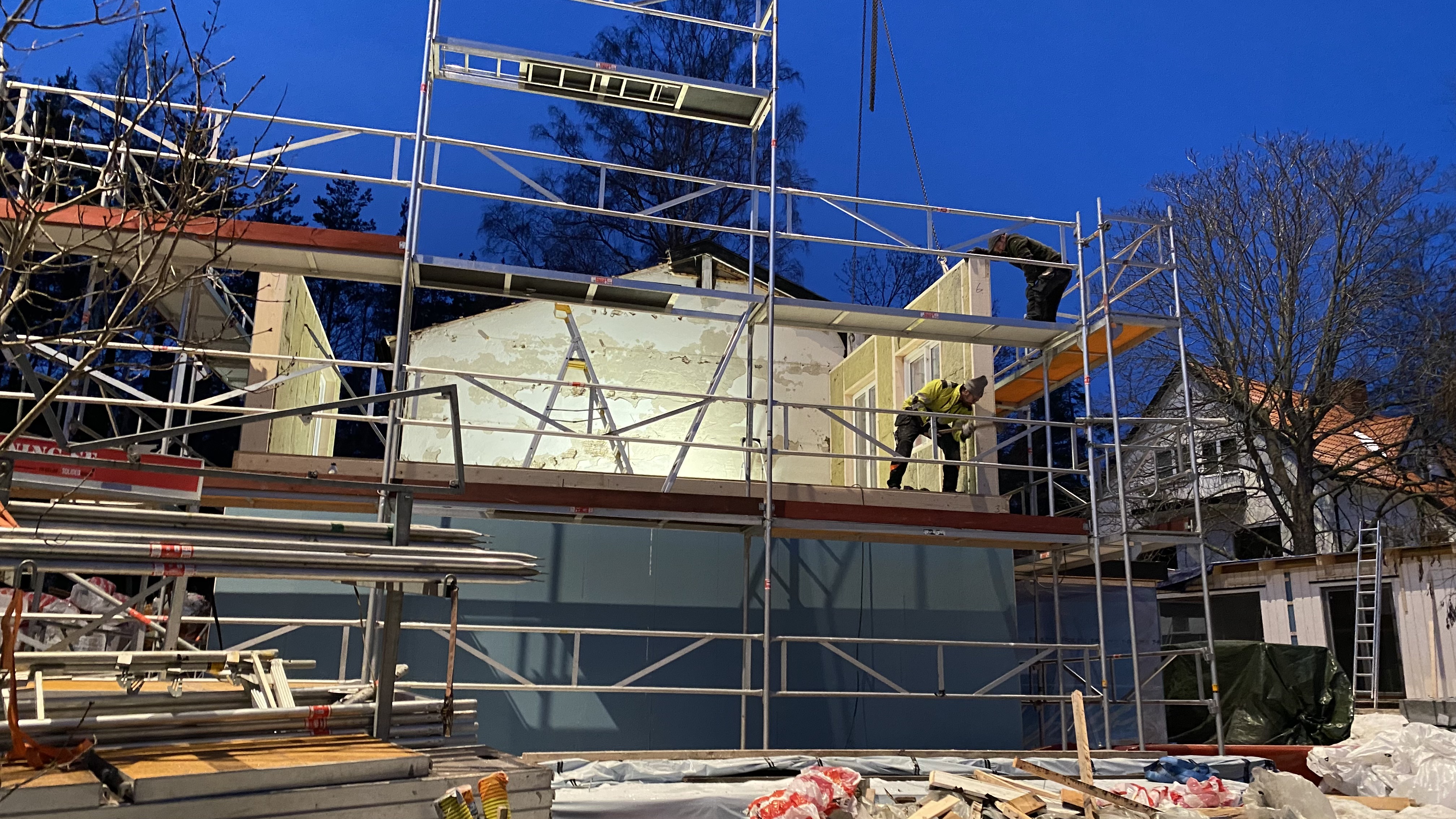 Tillbyggnad + Attefallshus på Lidingö – bild 3