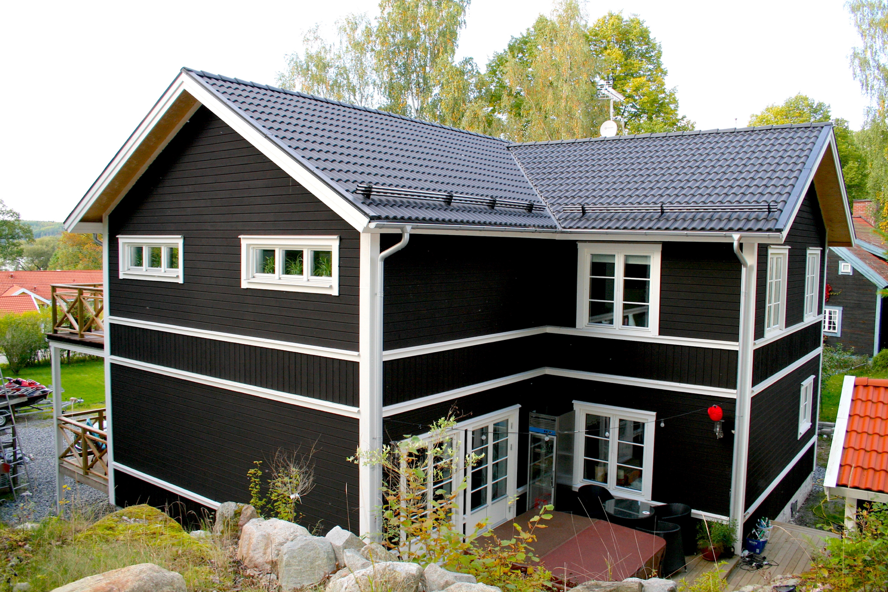 Villa i Lund — baksida