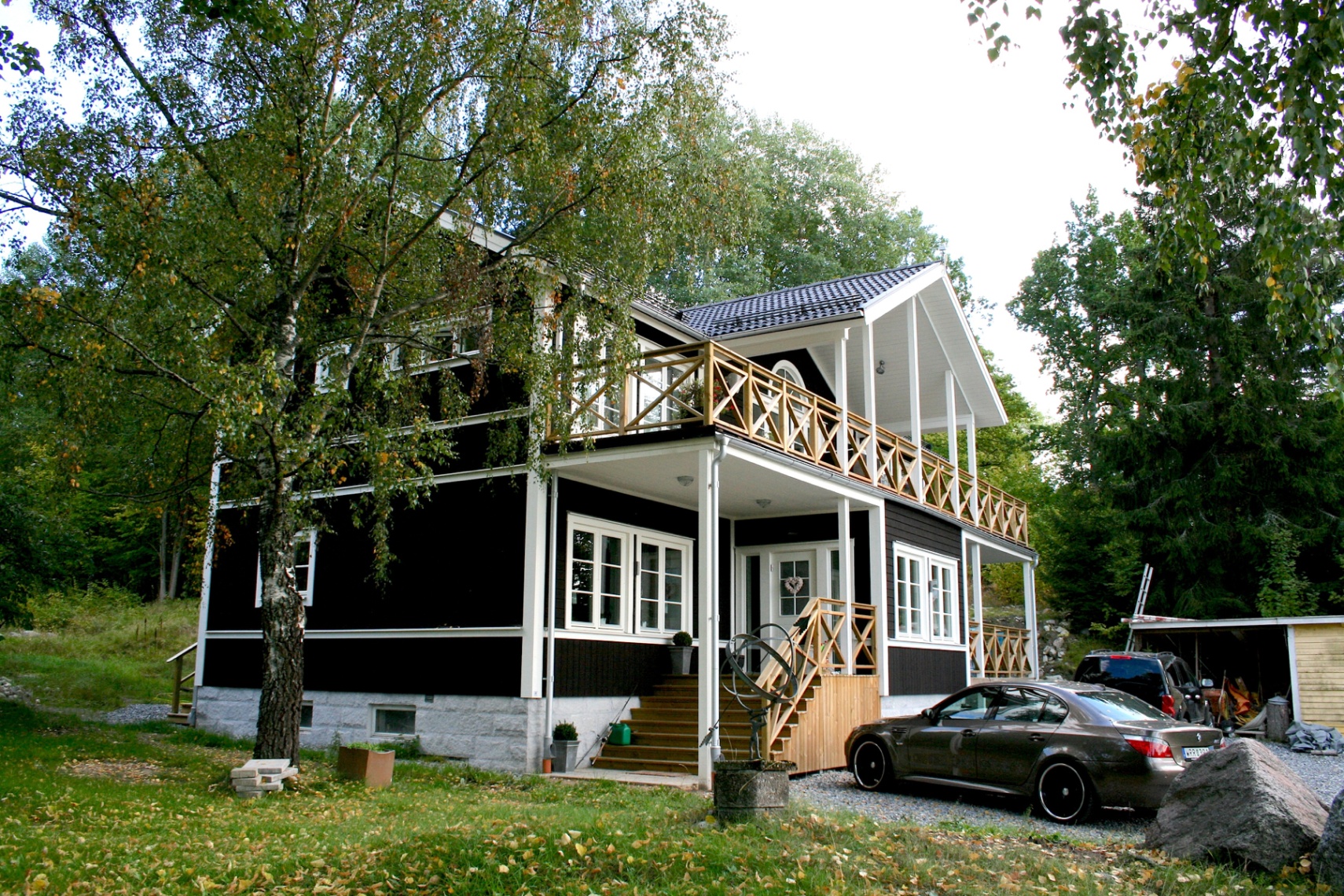 Villa i Lund — entré